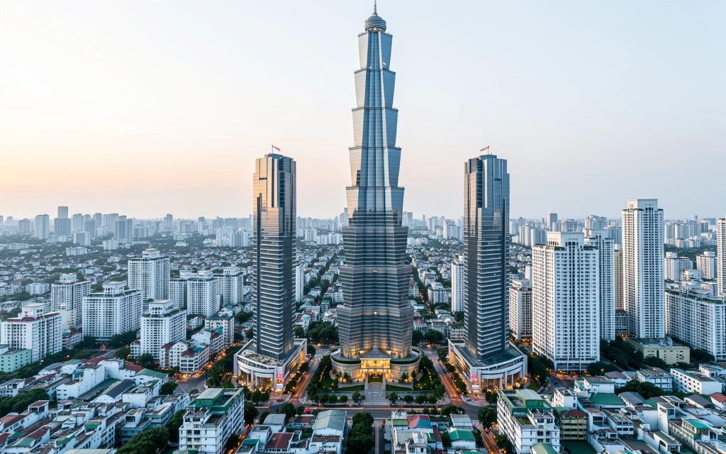 Ho Chi Minh City modern skyline