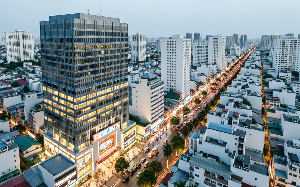 Ho Chi Minh City commercial district